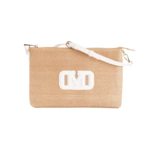 Pochette Daisie Straw bianco Marc Ellis