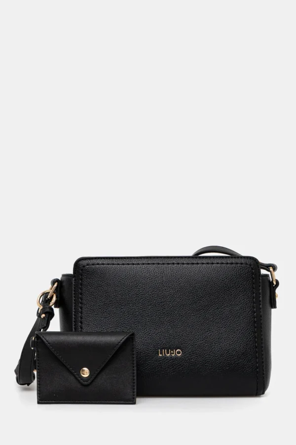 Tracolla con pochette nera LiuJo