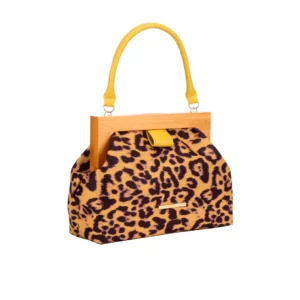 Borsa a mano Jungle Giallo Emanuela Biffoli