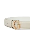 Cintura vera pelle bianco Guess - immagine 3