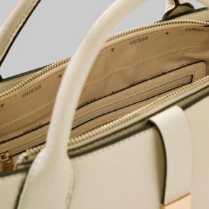 Borsa a Mano Guess BROOKE HIGH SOCIETY Crema