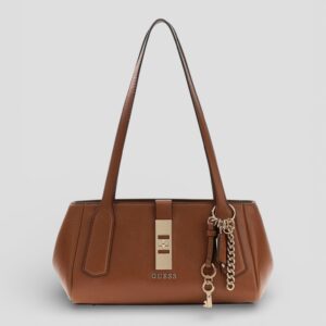 Borsa a Spalla Guess BROOKE Cognac