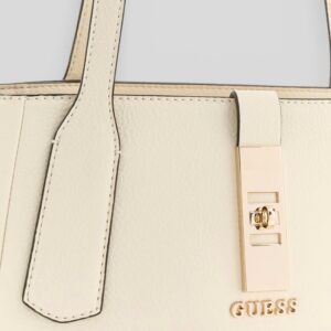 Borsa a Spalla Guess BROOKE Crema