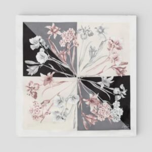 Foulard Liu Jo FLOWER Nero
