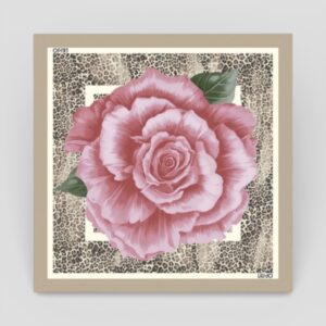 Foulard Liu Jo FLOWER Rosa