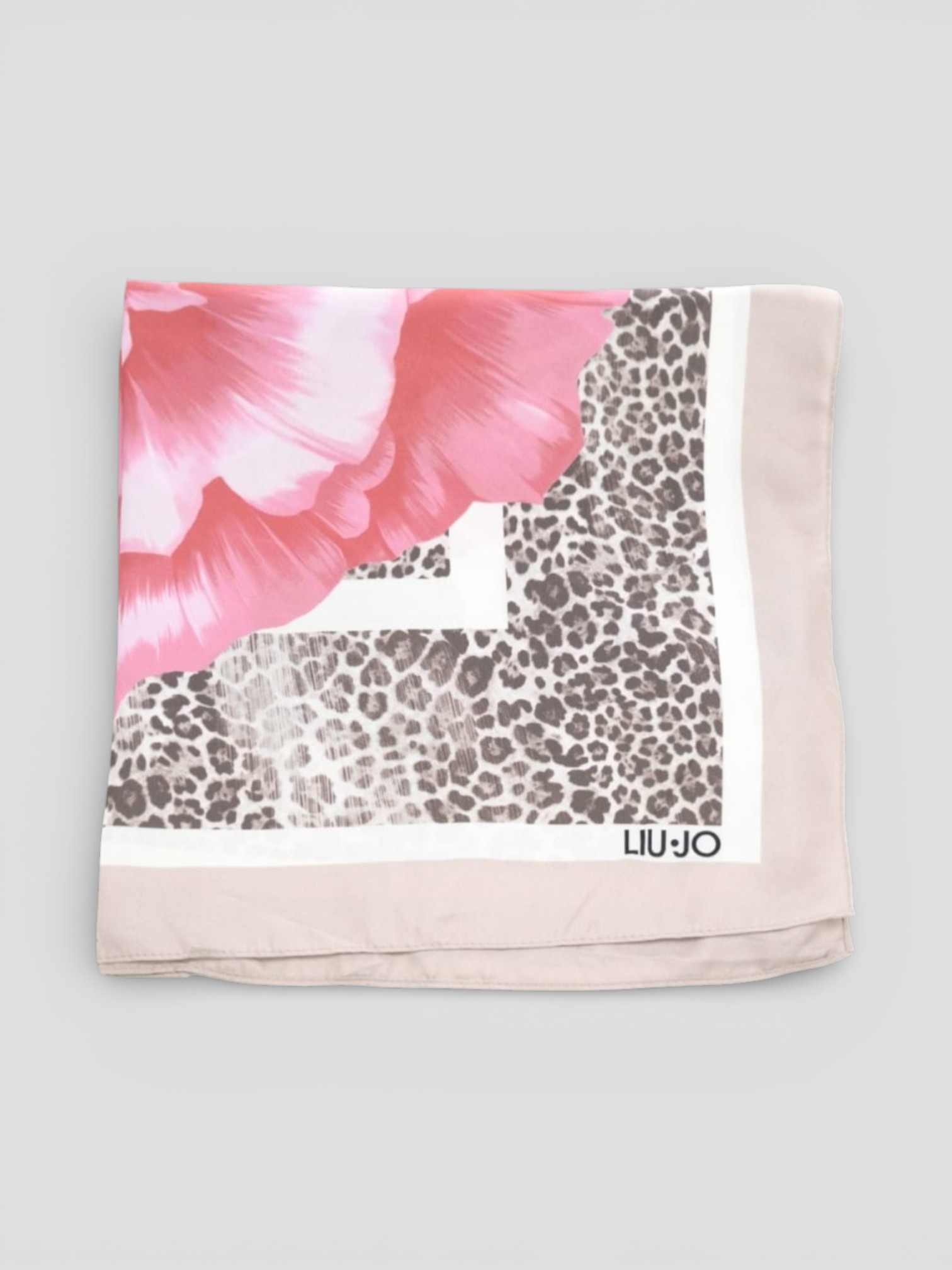Foulard Liu Jo FLOWER Rosa - immagine 3