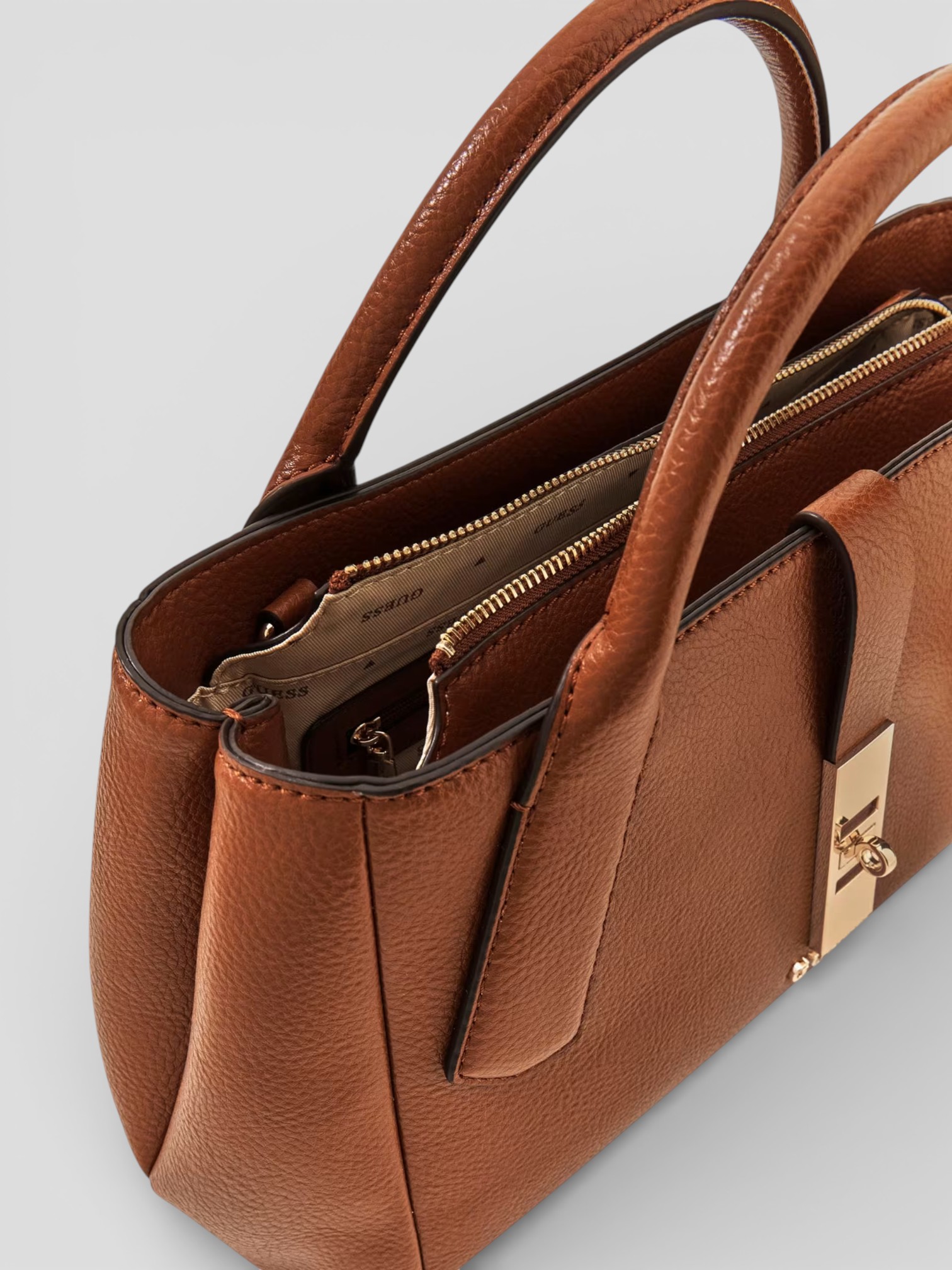 Borsa a Mano guess BROOKE Cognac - immagine 3