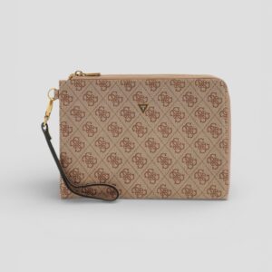 Pochette guess MILANO Beige