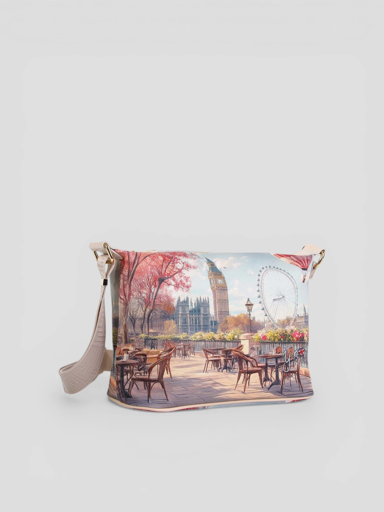 Borsa a Tracolla YNot? YESBAG London Cafe - immagine 2