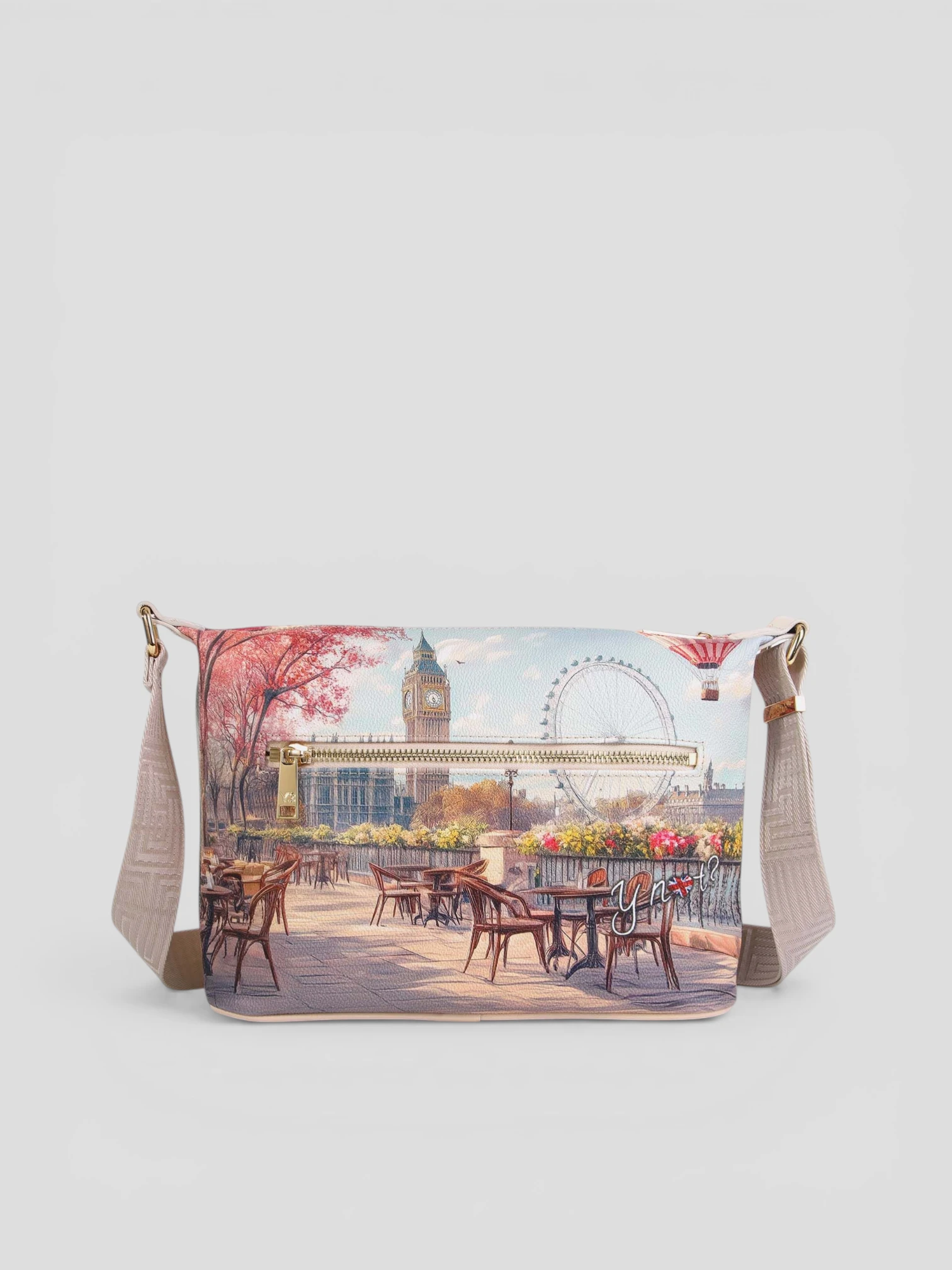 Borsa a Tracolla YNot? YESBAG London Cafe - immagine 3