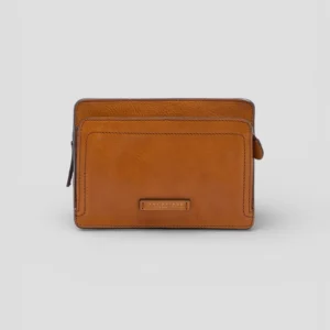 Pochette Uomo The Bridge LEONE Cognac