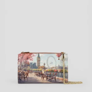 Portafoglio con Tracolla YNot? YESBAG London Cafe