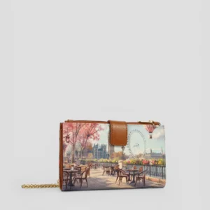 Portafoglio con Tracolla YNot? YESBAG London Cafe