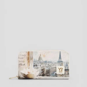 Portafoglio YNot? YESBAG ART Paris Dream