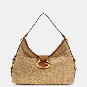 Borsa a Spalla Guess CAMDEN Marrone