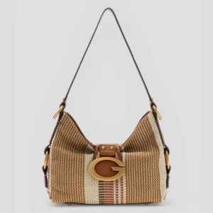 Borsa Hobo Piccola Guess CAMDEN Cognac