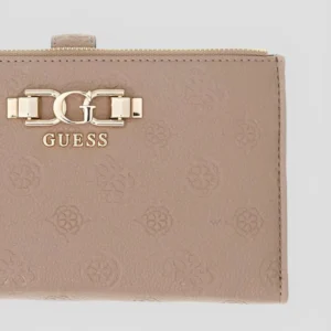 Portafoglio porta cellulare Guess ANISE Dark Taupe