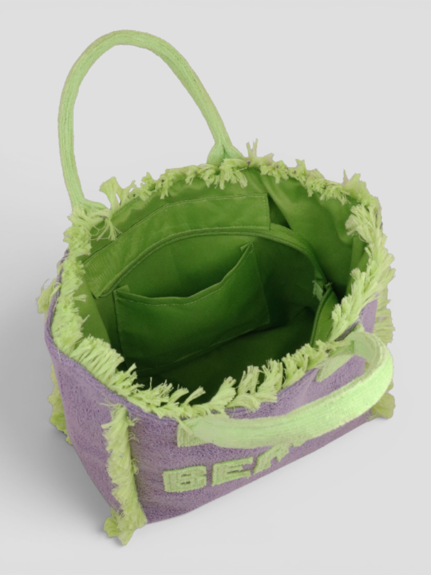 Borsa Camomilla Beach Lilla - immagine 4