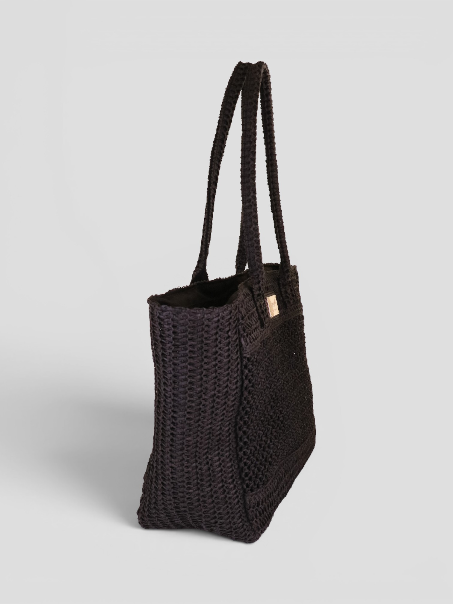 Borsa Camonilla Crochet Nero - immagine 3