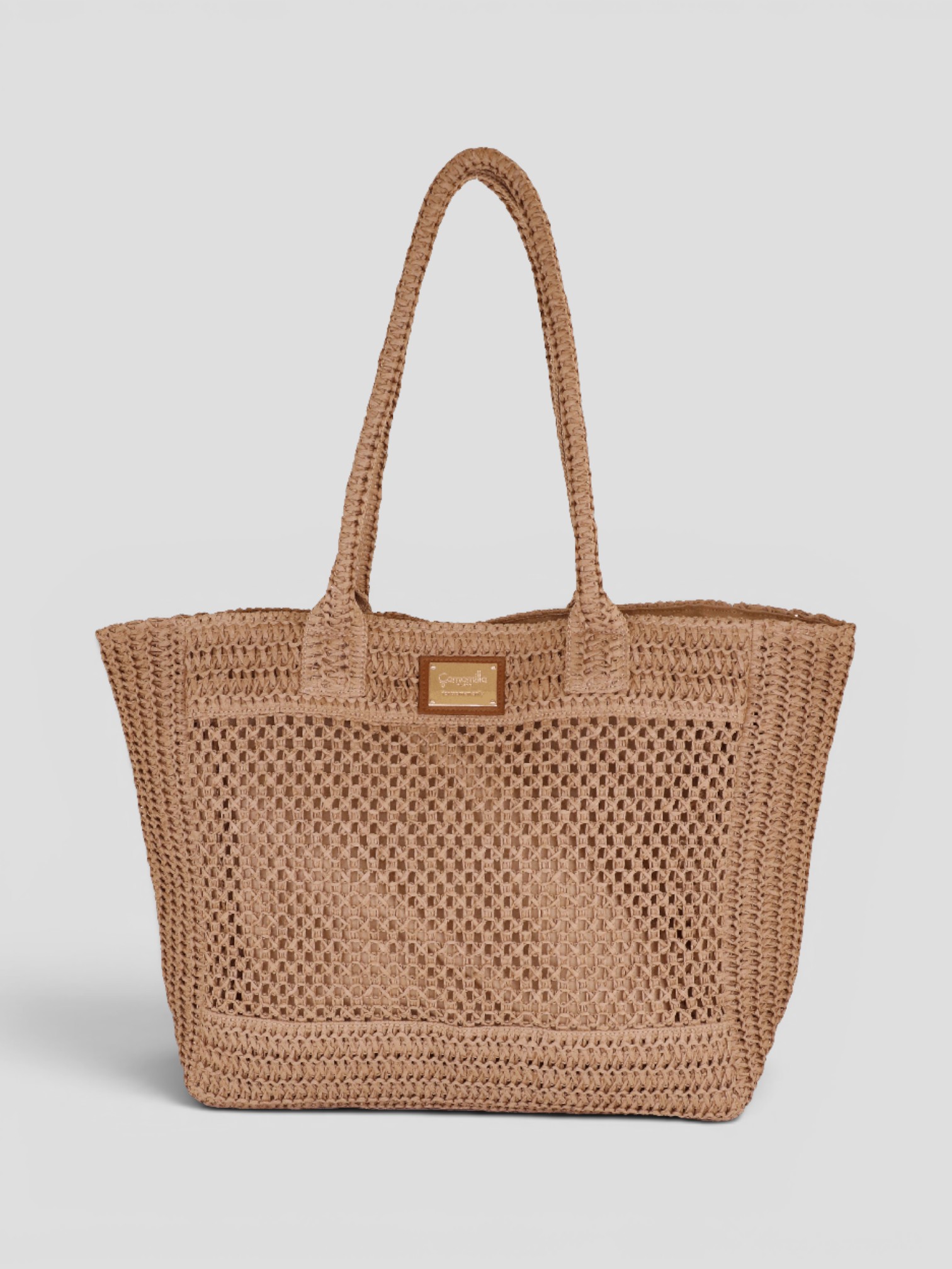 Borsa Camomilla Crochet Beige
