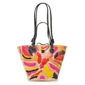 Borsa in paglia Multicolor Emanuela Biffoli