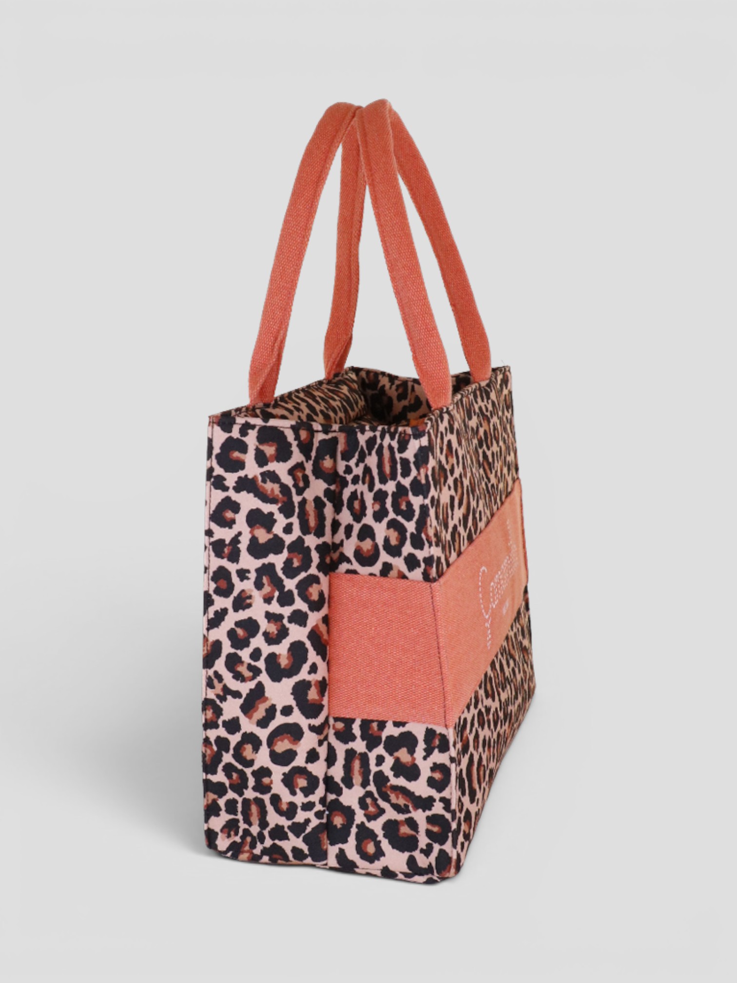 Borsa Mare Camomilla M Leopard Arancione - immagine 2