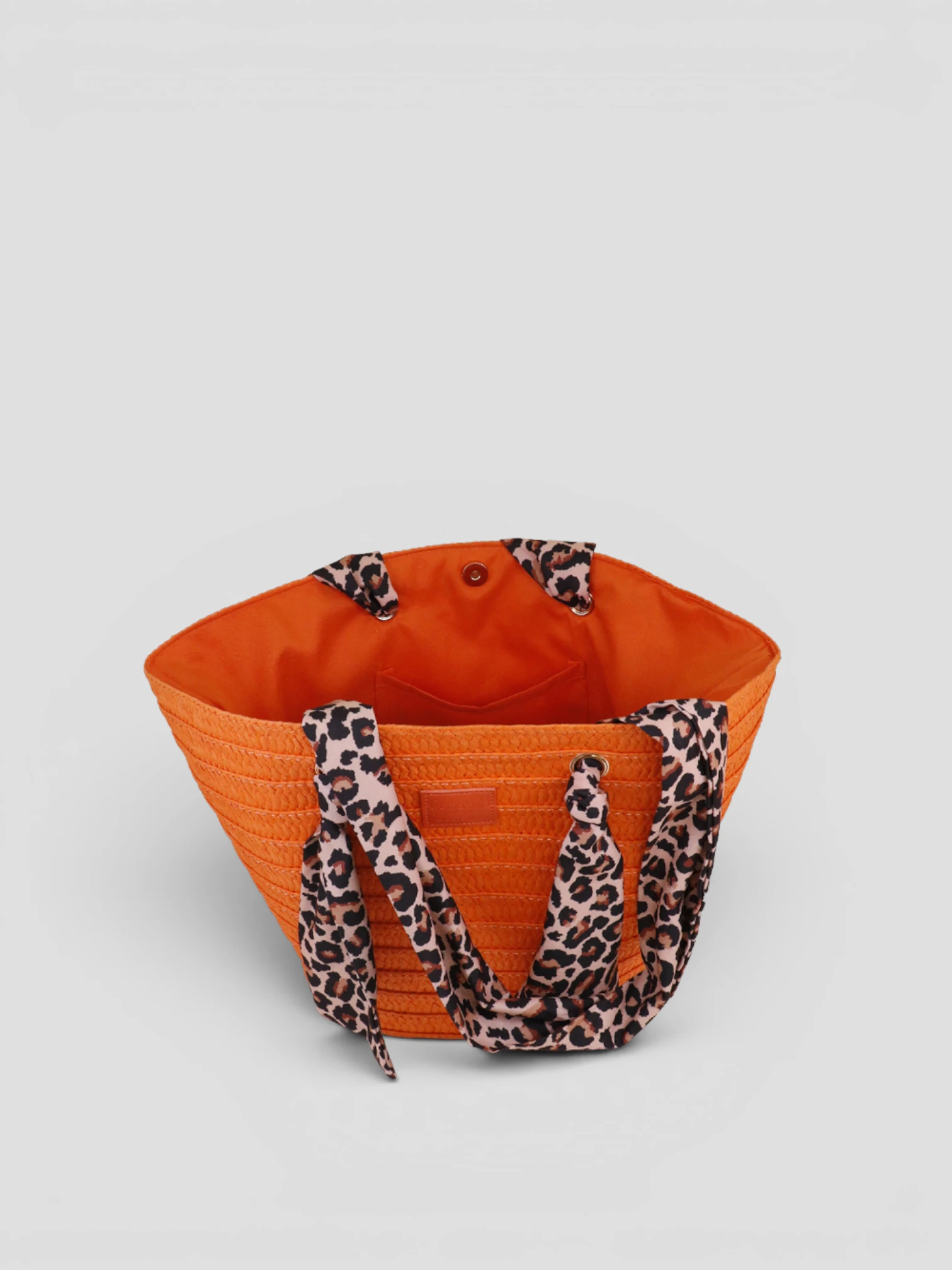 Cesta Mare Camomilla Leopard Arancione - immagine 3