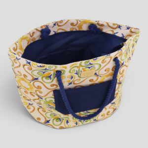 Borsa Mare Camomilla Maioliche