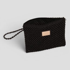 Busta Camomilla M Crochet Nero