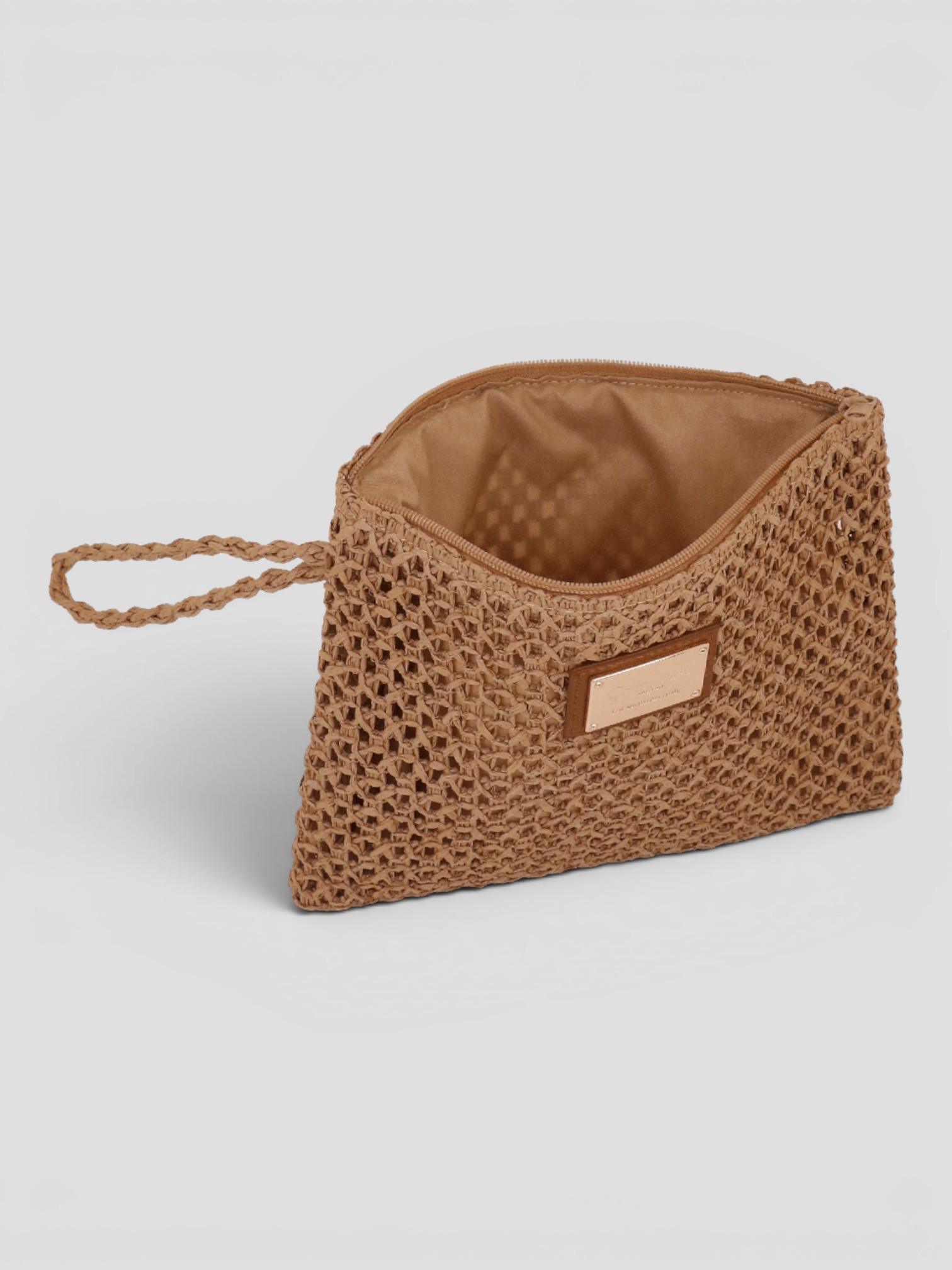 Busta Camomilla M Crochet Beige - immagine 2