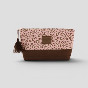 Busta Mare Camomilla Leopard Rosa