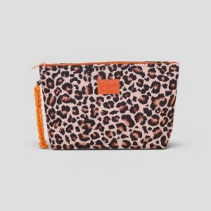 Busta Mare Camomilla L Leopard Arancione