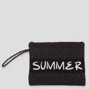 Busta Mare Camomilla Crochet Summer Nero
