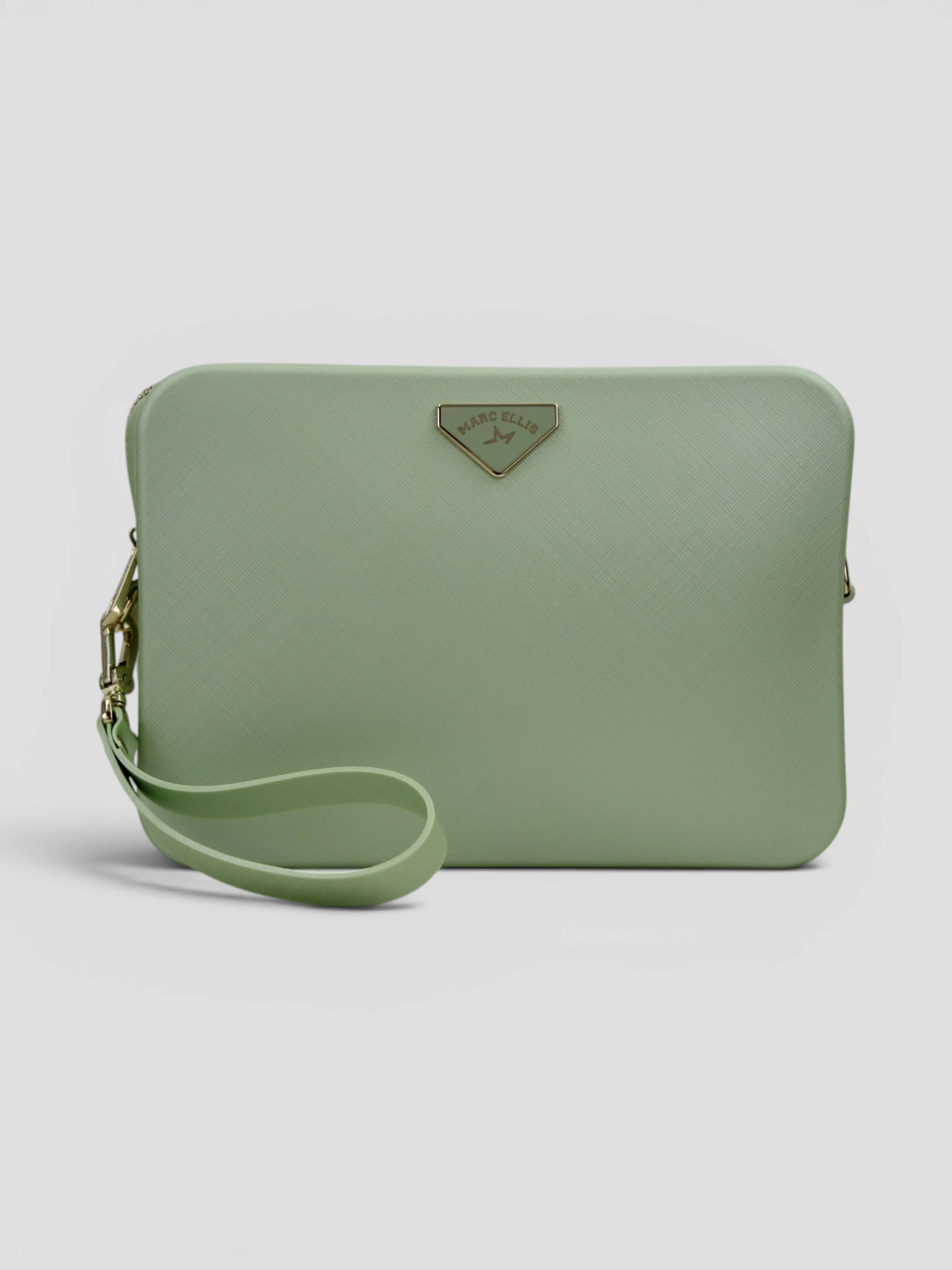 Pochette Marcellis FLAT FLOWE Verde