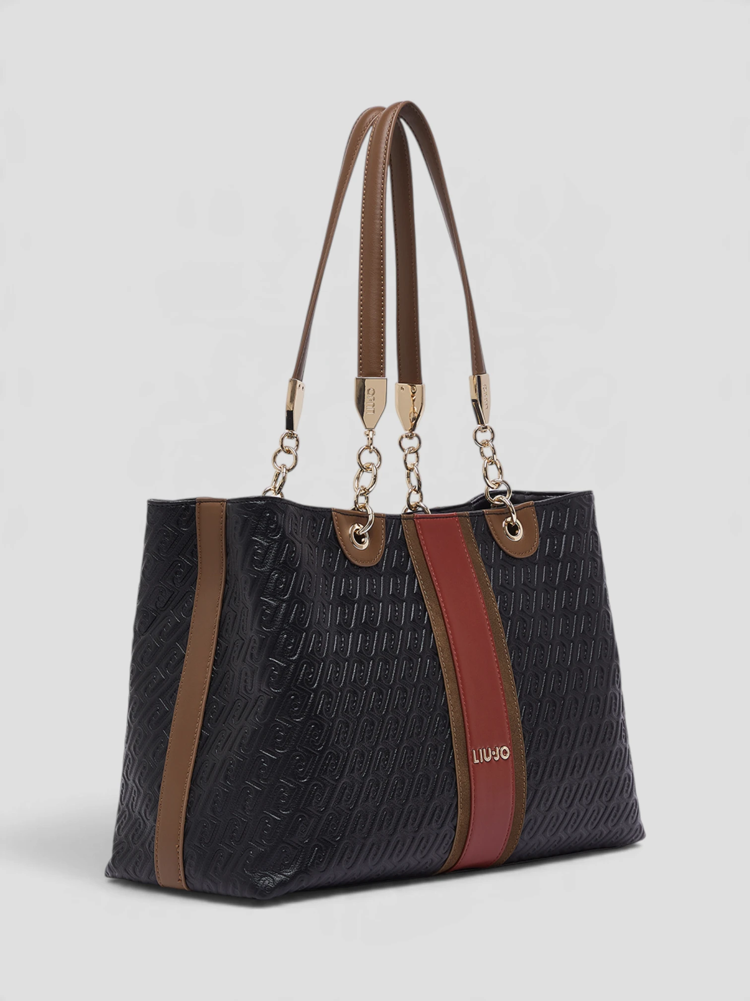 Borsa A Spalla Liu.Jo Ematite Nero - immagine 2