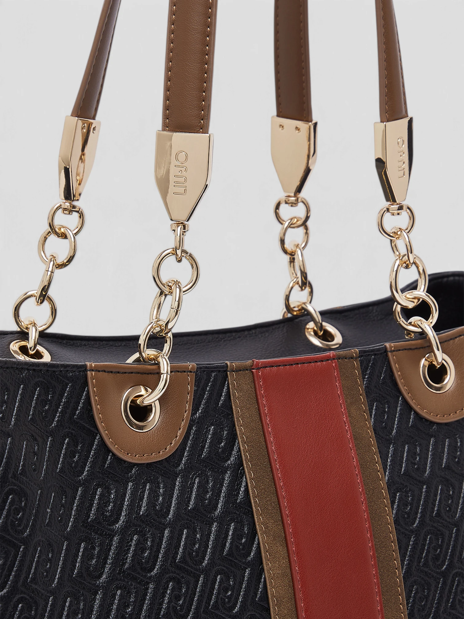 Borsa A Spalla Liu.Jo Ematite Nero - immagine 5