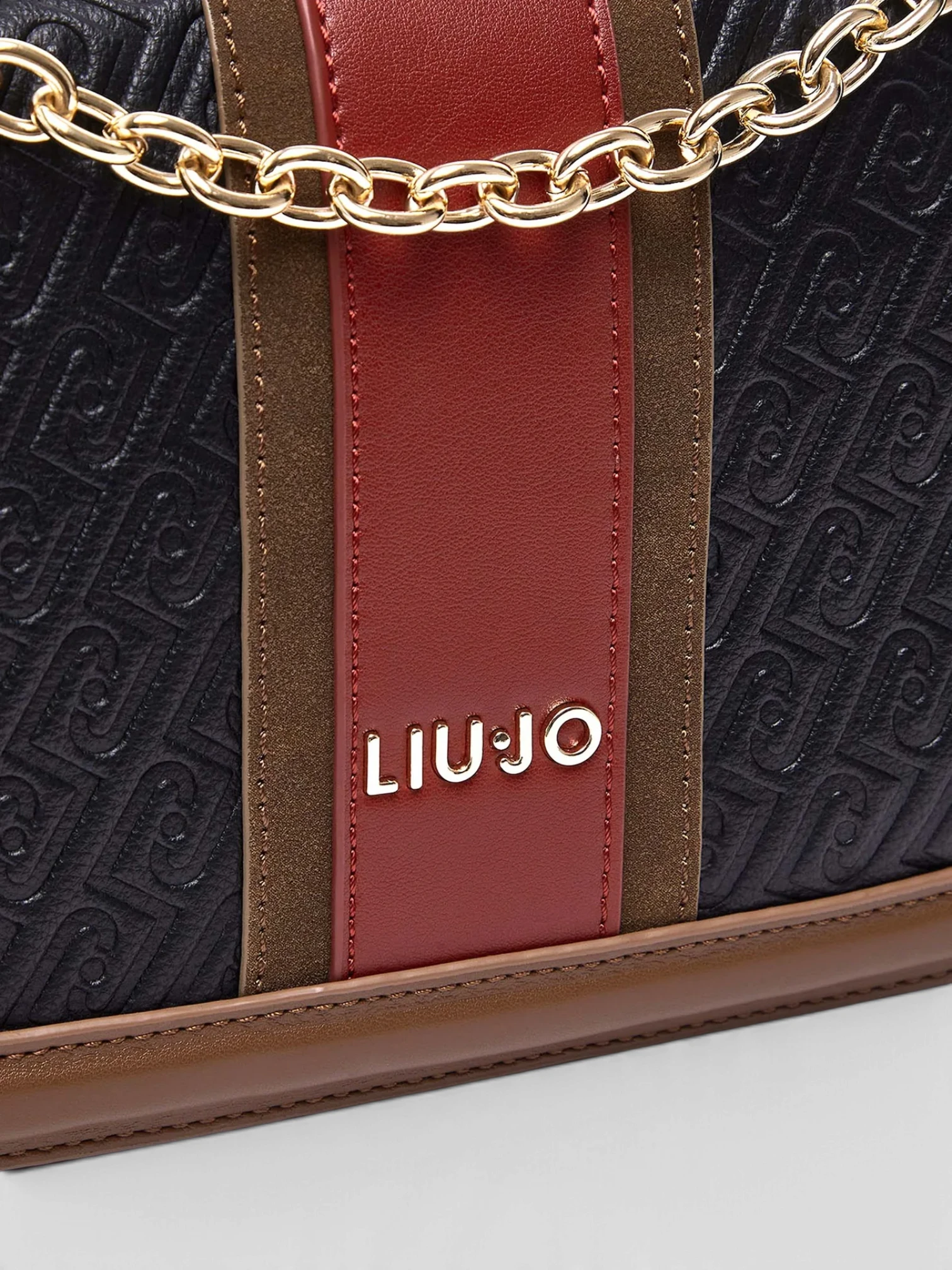 Borsa Tracolla Liu.Jo Ematite Nero - immagine 4