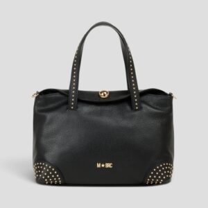 Borsa A Mano MBRC Chiodi Nero