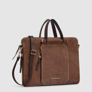 Borsa da lavoro donna porta pc 14″ Piquadro Circle Marrone