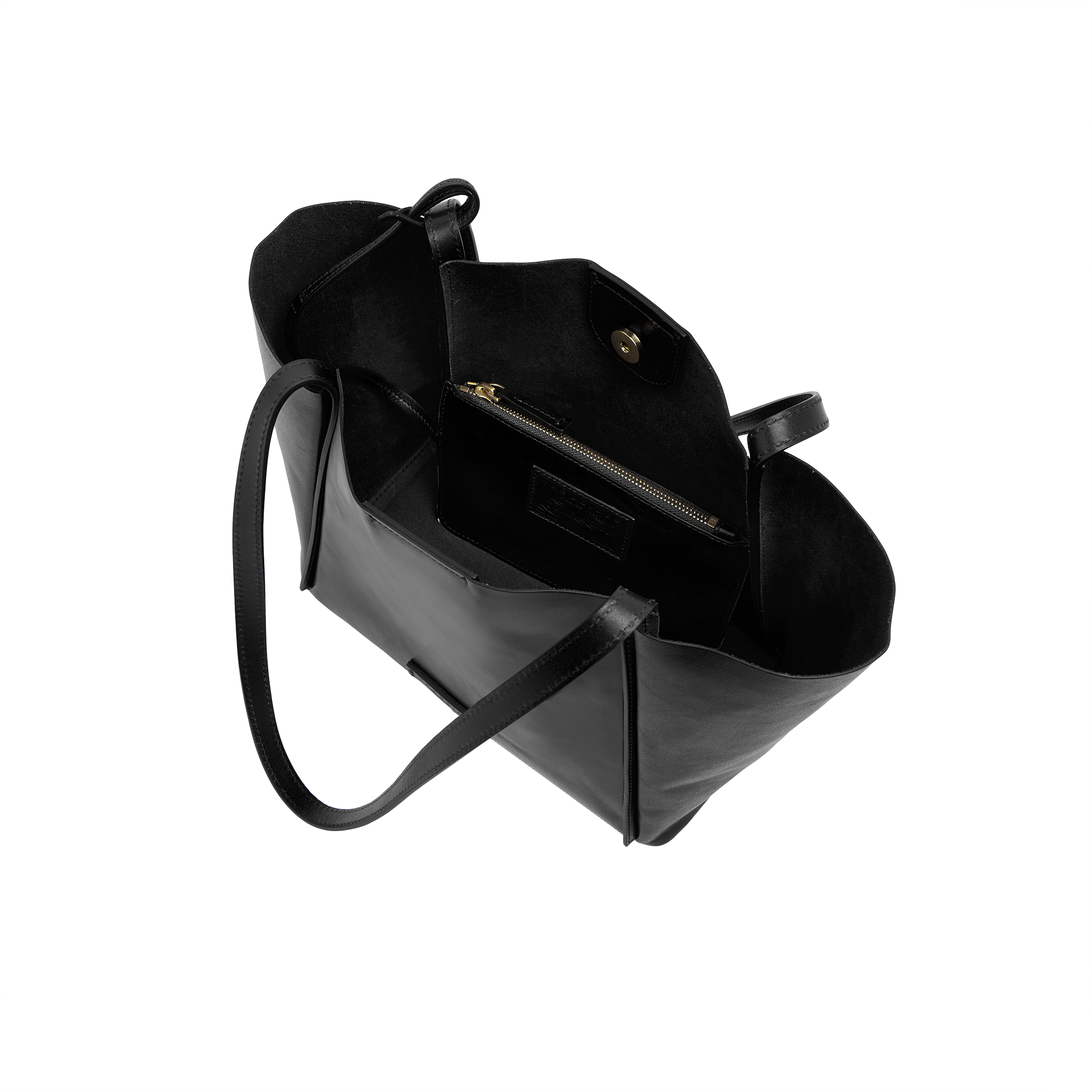 Borsa shopper The Bridge Icons Nero - immagine 4