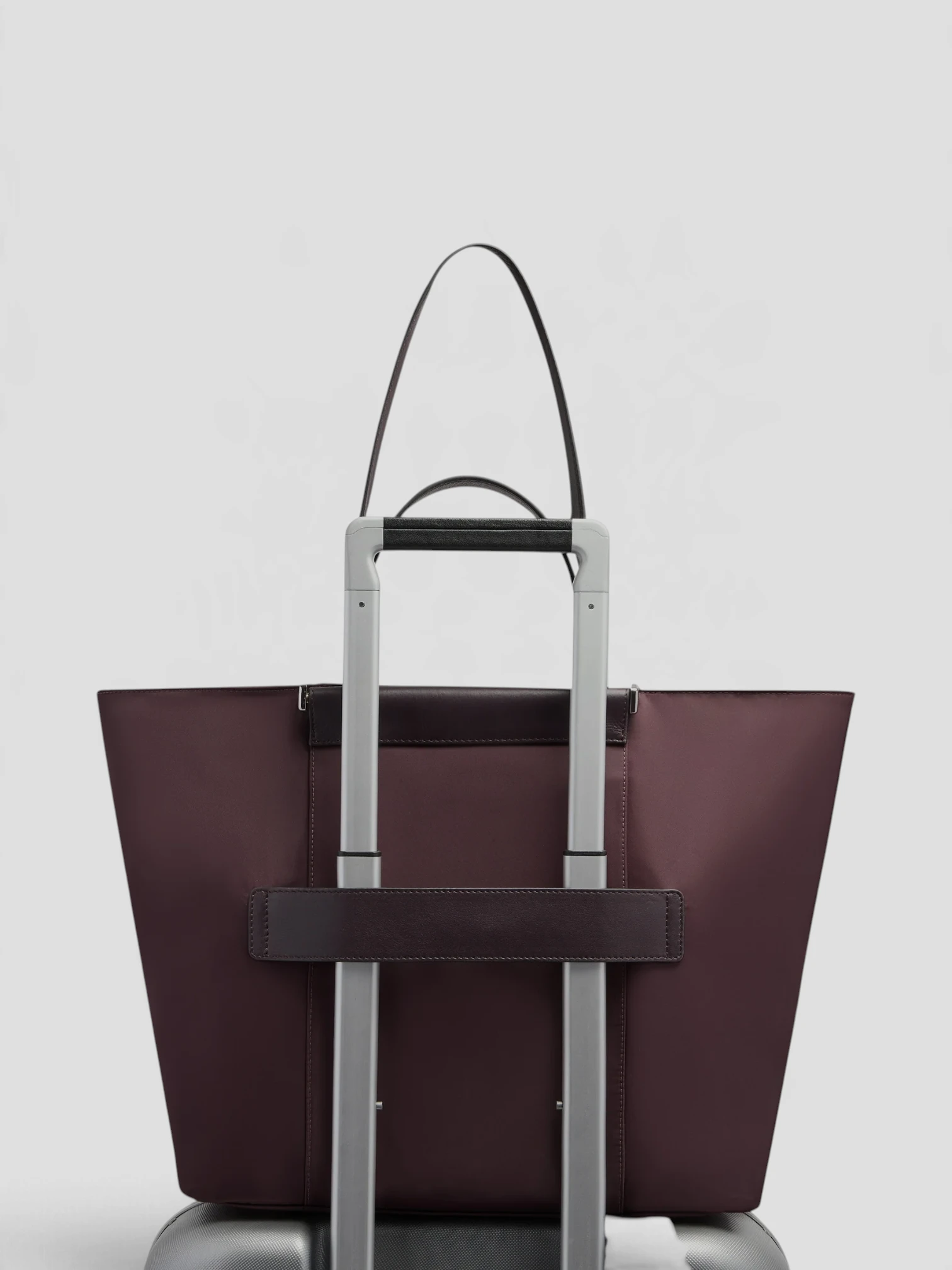Borsa shopper Piquadro Circle Bordeaux - immagine 3