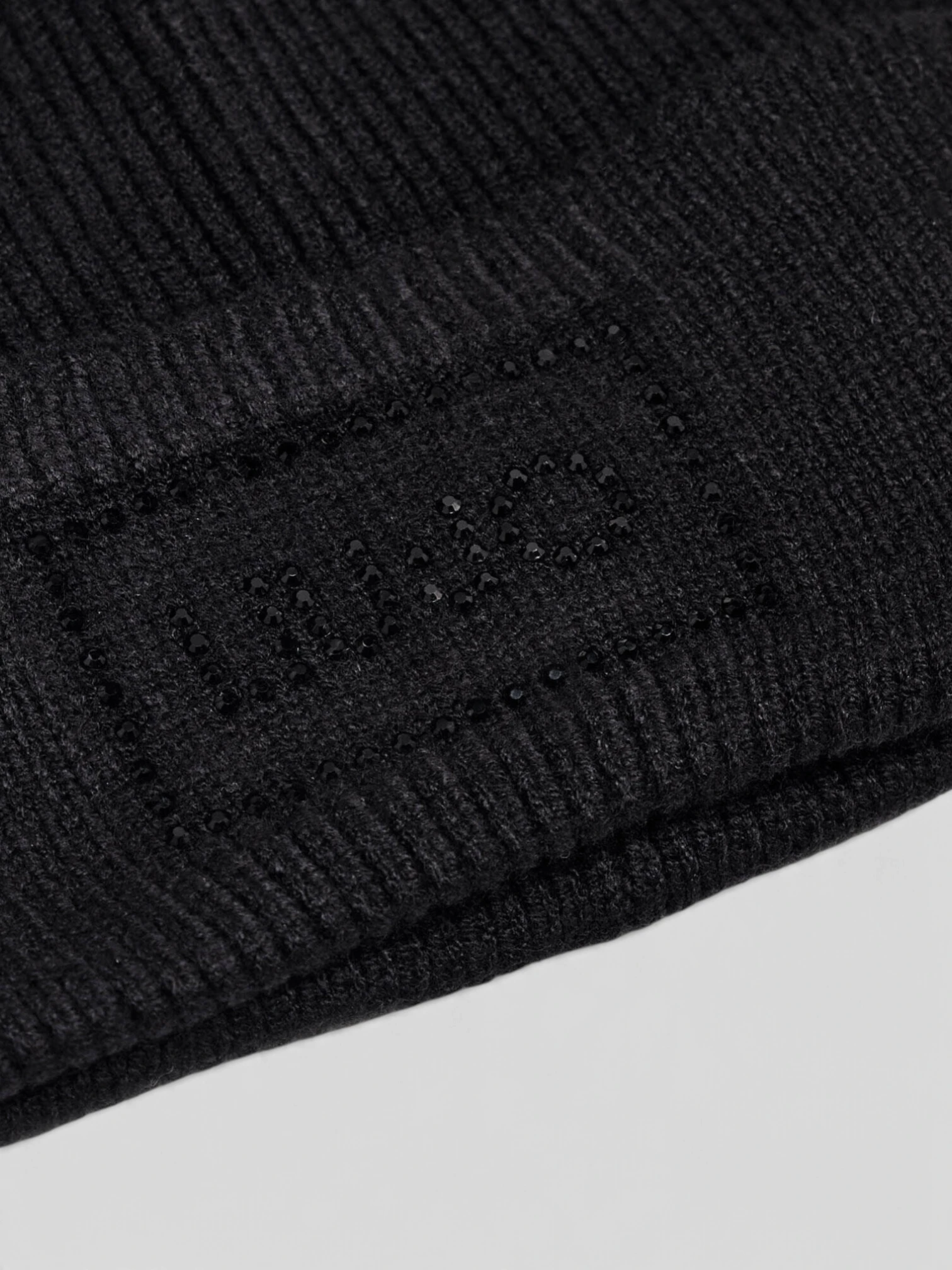 Cappello Liu.Jo Logo Strass Nero - immagine 3