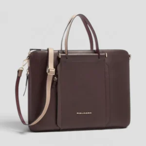 Cartella porta PC Piquadro Circle Bordeaux/Rosa