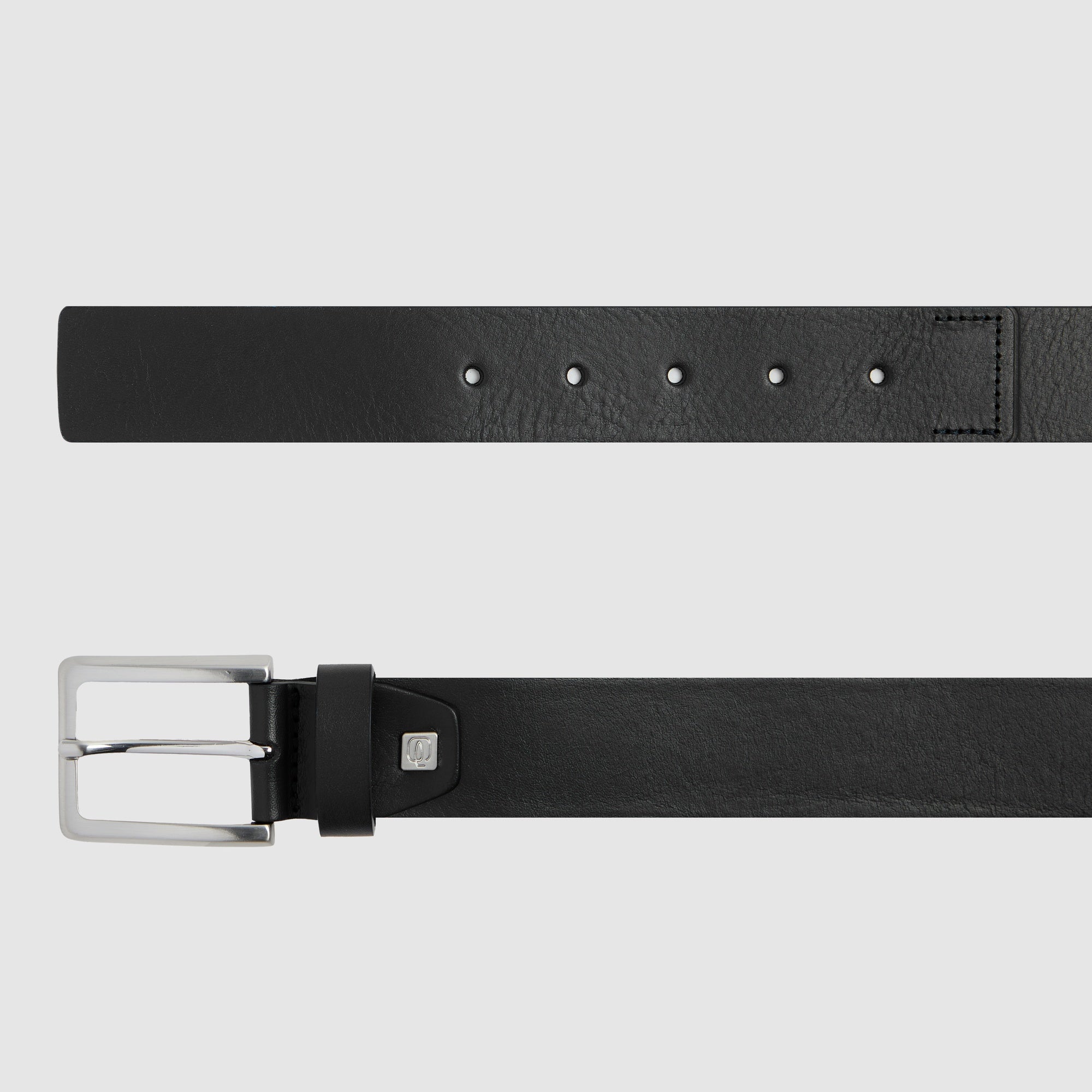 Cintura da uomo in pelle Piquadro C121 Nero - immagine 2