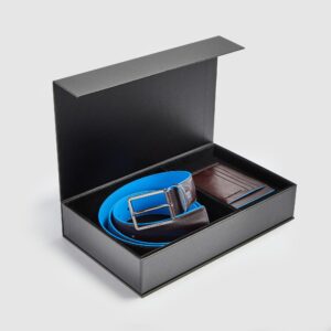 Cofanetto regalo uomo Piquadro Blue Square Mogano