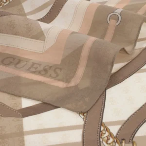 Kefiah Guess Yvonne Beige Logo