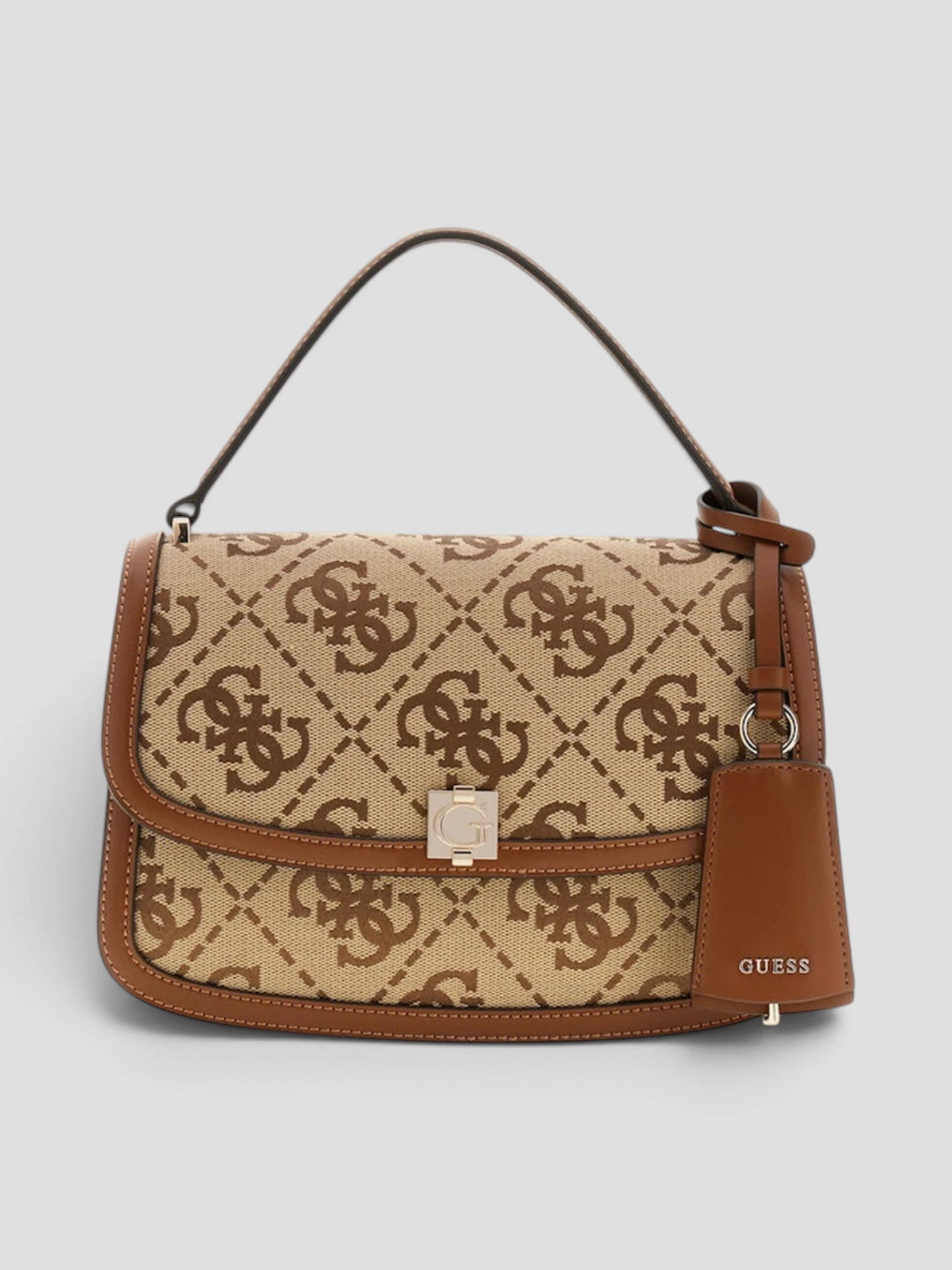 Borsa Guess Audrey Logo Beige