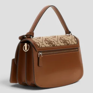 Borsa Guess Audrey Logo Beige