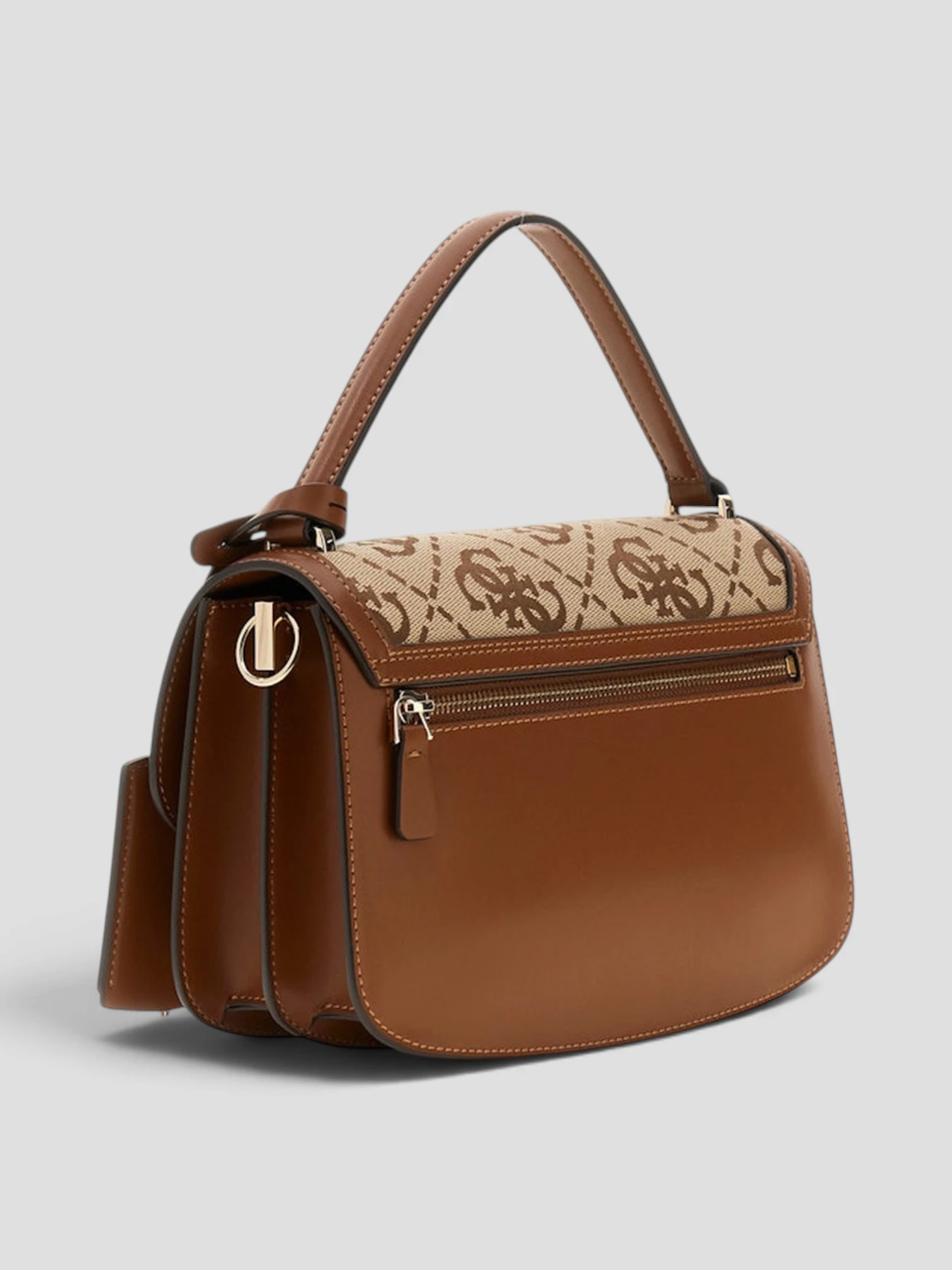 Borsa Guess Audrey Logo Beige - immagine 2