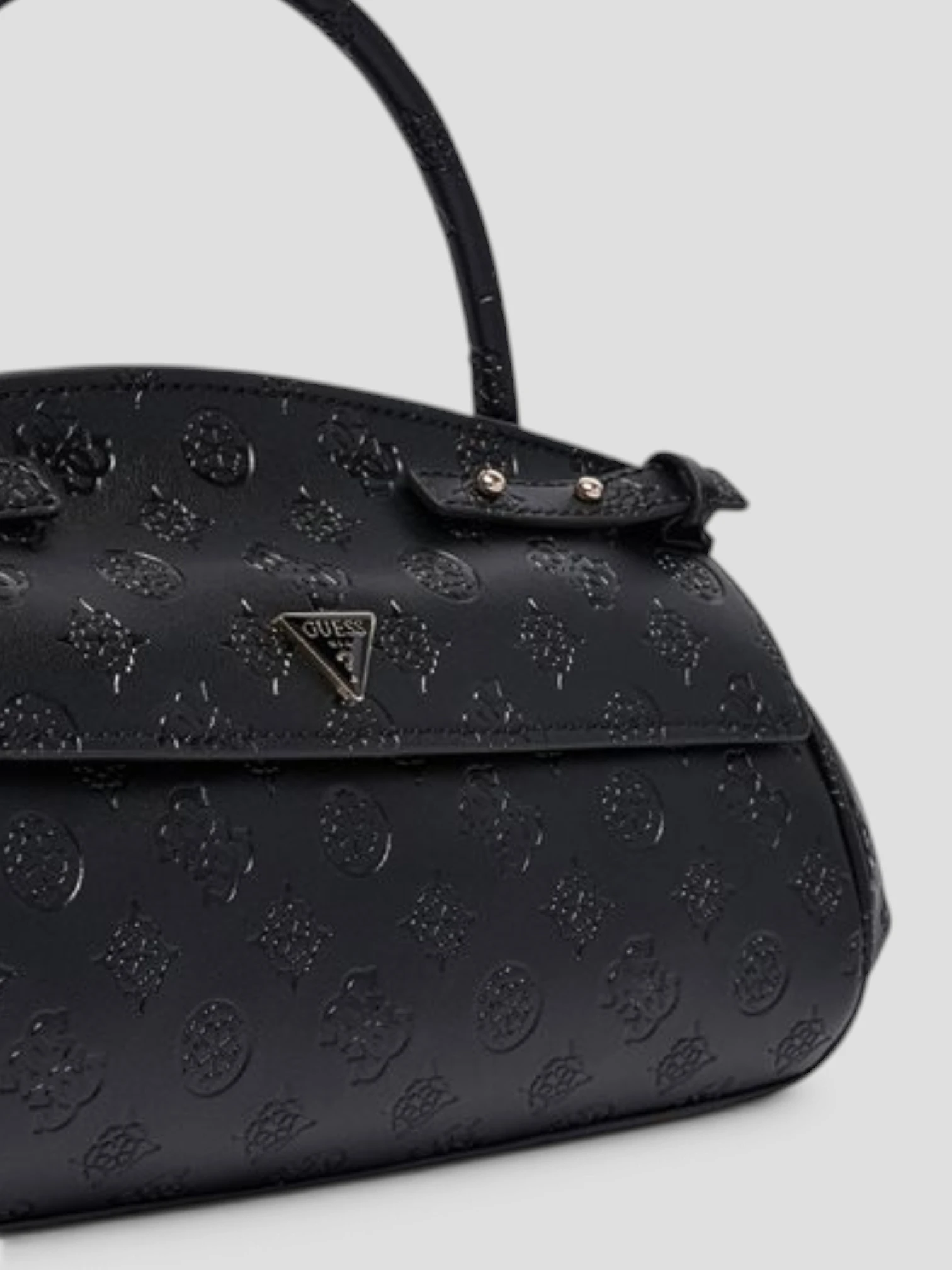 Mini Borsa Mano Guess Diana Nero Logo - immagine 3